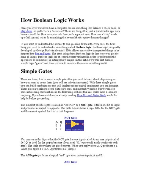 Boolean Logic Book 的图像结果