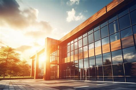 Setting Sun Inside Building 的图像结果