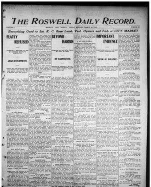 The Roswell Daily Record Historical Archive | OldNews™