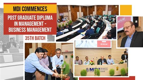 MDI Gurgaon Commences PGDM-BM (35th Batch) | One of the Top B Schools ...