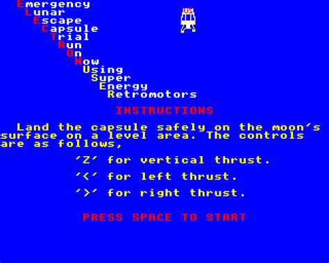 Lunar Lander Gameplay 的图像结果