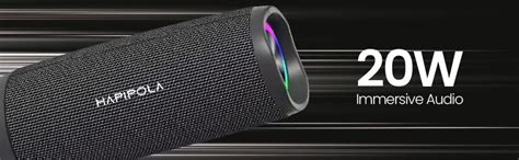 HAPIPOLA Bluetooth Speaker Aqua Nexus | Immersive Audio | Good Bass ...