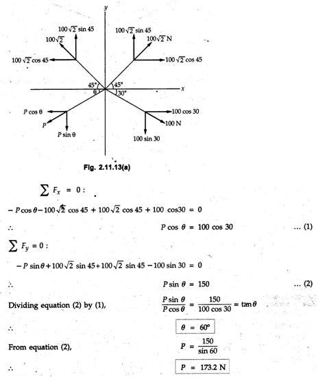 Concept of Equilibrium - with Solved Example Problems