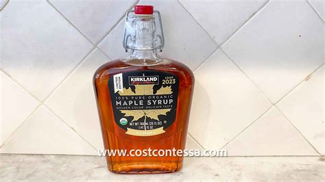 Kirkland Golden Maple Syrup at Costco Limited Edition Review