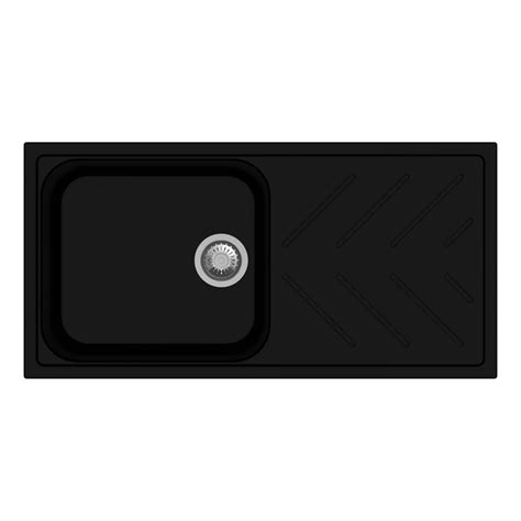 STD 1 BOWL W/DRNBRD(DEPTH 8INCH)W/CLE.KIT - CARYSIL - ( NERA - NEW BEE ...