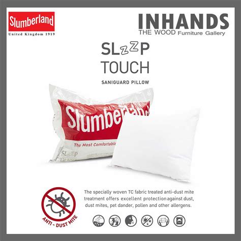 Slumberland หมอนหนุนสลัมเบอร์แลนด์ (ใย Polyester 900 g) หมอนหนุนกันไร ...