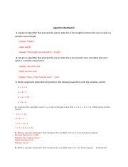 Image result for An Example for Algorithm Workbench Example