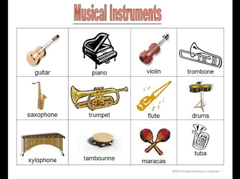Image result for Instruments and Their Sounds