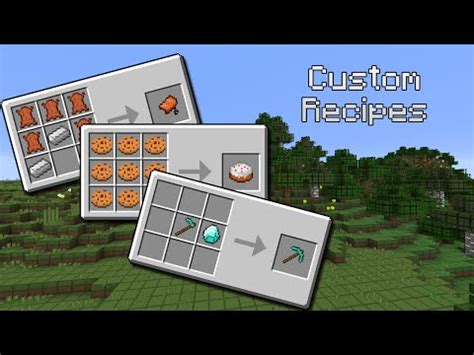 Image result for Minecraft Custom Crafting