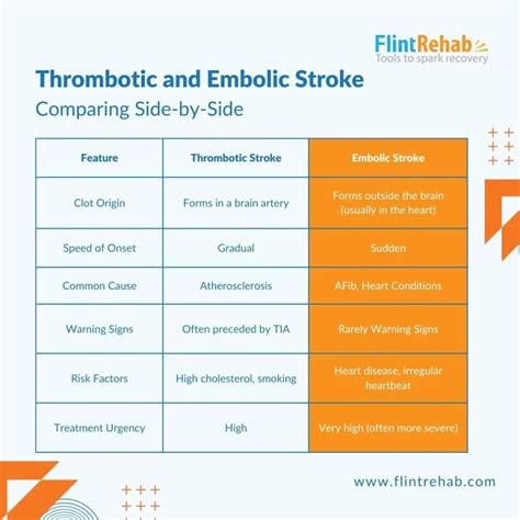 Thrombotic Vs Embolic Stroke
