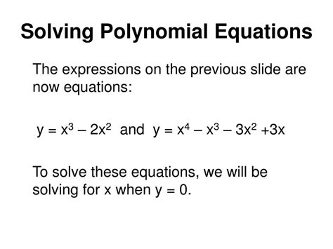 Solving Simple Polynomial Equations 的图像结果