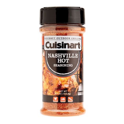 Cuisinart Nashville Hot Seasoning, 4.7 oz Shaker Bottle, Spicy and ...