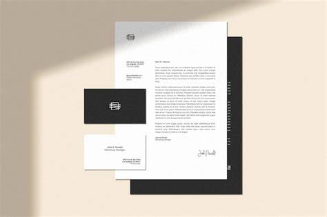 Stationary set mockup | Premium PSD