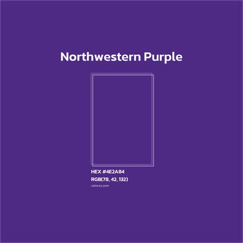 About Northwestern Purple Color - Color codes | matching colors and ...