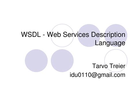 Image result for Web Services Description Language WSDL Tutorial