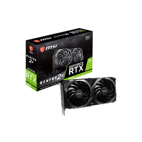 MSI GeForce RTX 3070 VENTUS 2X 8G OC LHR Graphics Card | optimaindia.in