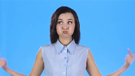 Image result for Woman Puff Out Cheeks Challenge