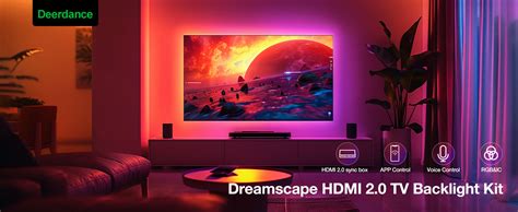 Enhance Your Viewing with Deerdance HDMI TV Backlight Kit