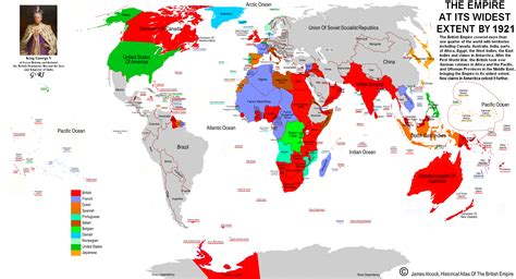 British Empire World Map