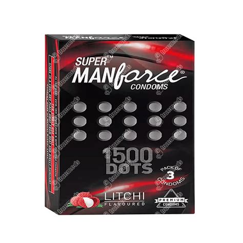 Manforce Dots 1500 Super Litchi Condom Pack Of 3 - Uses, Side Effects ...