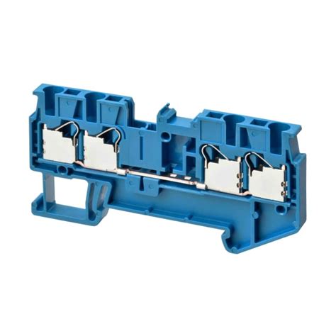 XW5T-P2.5-2.2-1BL Omron | Omron DIN Rail Terminal Block, 17.5A, 14 AWG ...