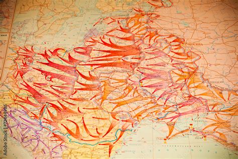 WW2 Military Base Map 的图像结果