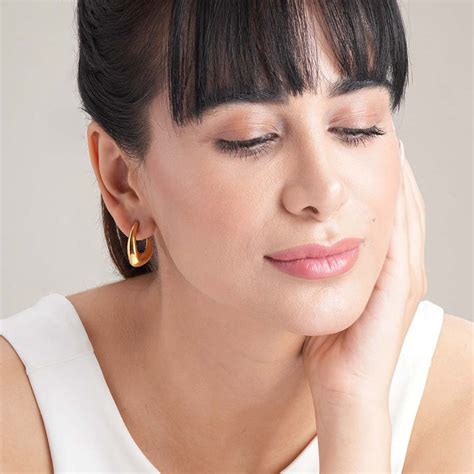 Gilded Boomerang Earrings – PALMONAS