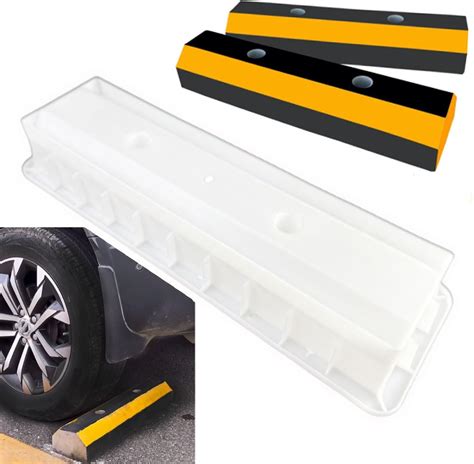 Amazon.com: Parking Block Concrete Molds, Reusable Parking Curb Cement Molds for Driveway ...