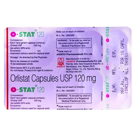 O-Stat 120 Capsule | Uses, Side Effects, Price | Apollo Pharmacy