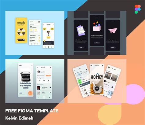 Free Figma Templates on Behance