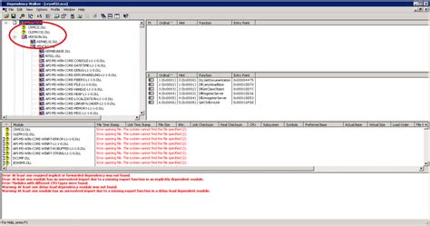Dependency Walker Python 的图像结果