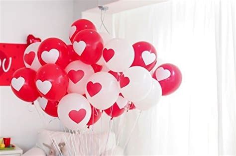 HK Balloons Heart Shaped Balloon Birthday, Anniversary, Valentine ...
