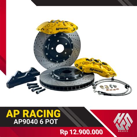 Promo Big Brake Kit Rem Disc BBK Ap racing 9040 include braket PNP ...