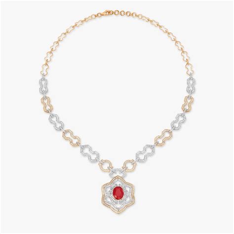 Symbol of Royalty Natural diamond Necklace Set