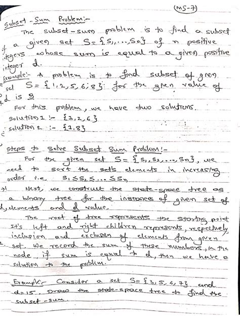 Image result for Sum Subset Problem Using Branch Bound Algorithm