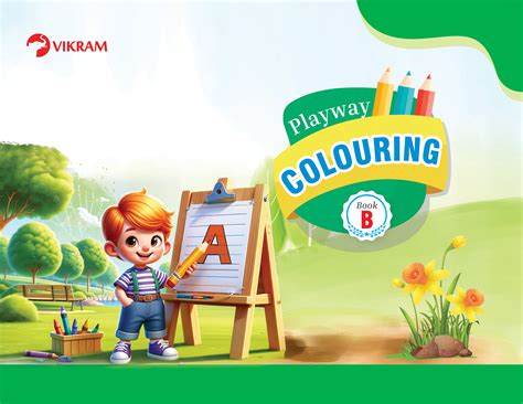 Vikram Playway Colouring Book - B – Vikram Books