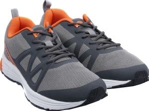 LOTTO FLINT DARK GREY/ORANGE RUNNING SHOES For MEN 9 Walking Shoes For ...