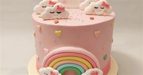 Rainbow Birthday Fondant Cake Delivery In Delhi NCR