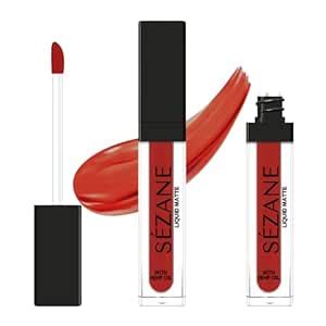Buy Sezane Liquid Matte Lipstick With Oil Vegan & Cruelty Free Non ...