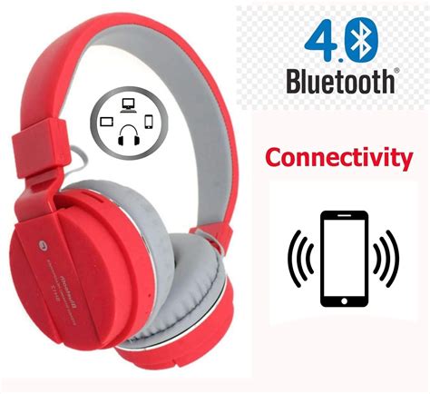 VEV SH-12 Wireless Bluetooth Headphones On Ear, Lightweight & Foldable ...
