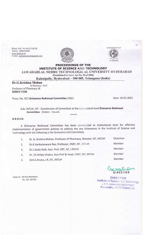 JNTUH University College of Engineering , Science & Technology Hyderabad