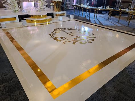 MONOGRAM DANCE FLOOR WRAPS - FM Event Productions