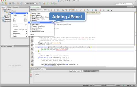 Image result for NetBeans Java Code Examples for GUI