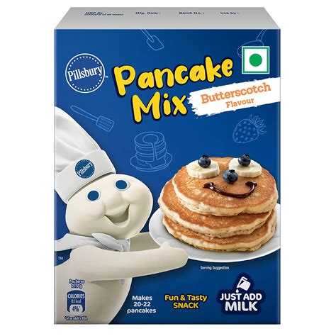 Pillsbury Butterscotch Flavour Pancake Mix| 2-Minute Pancake Mix For ...