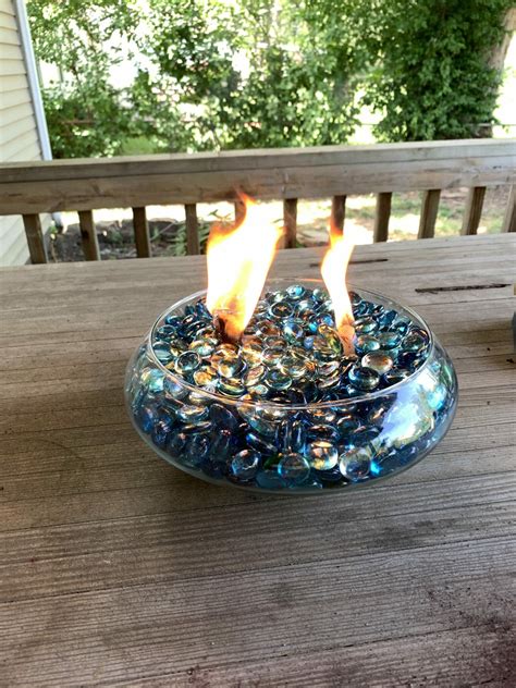 DIY Outdoor Tabletop Fire Pit
