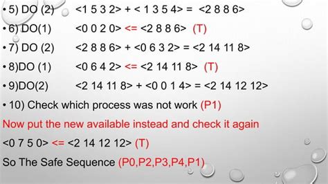Image result for Bankers Algorithm Example with Solution