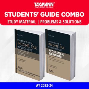 Students' Guide To Income Tax Act Including GST | AY 2023-24 | COMBO ...