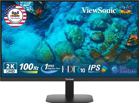 ViewSonic (USA Brand) - VA2708-2K-MHD 27-inch (68.58cm) 2K QHD ...