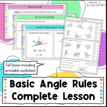 Angle Geometry Lesson 的图像结果