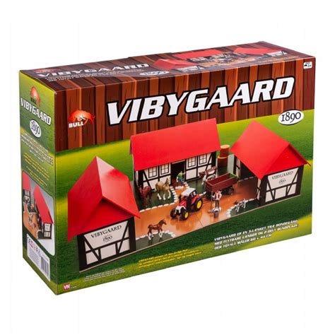 Trebeint gårdshus i tre - Gård 41829 Shop